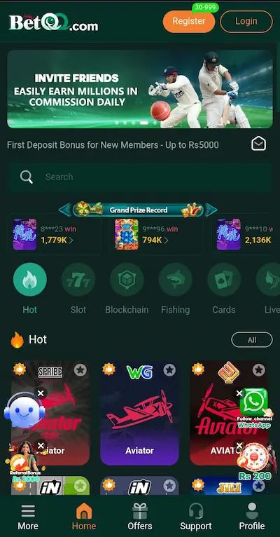 betq game