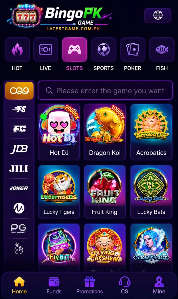 BINGOPK Game