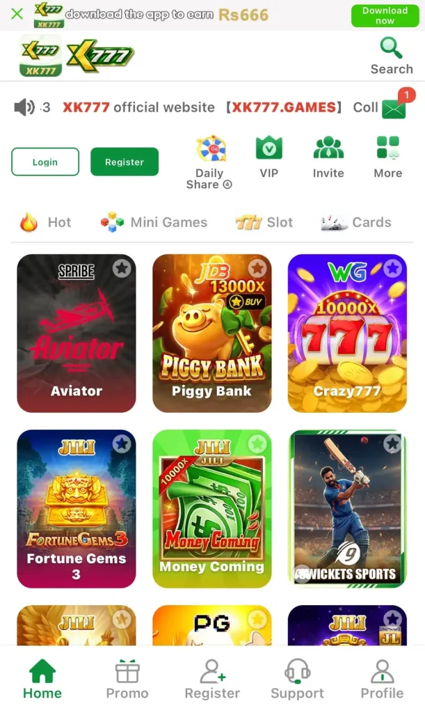 XK777 Game